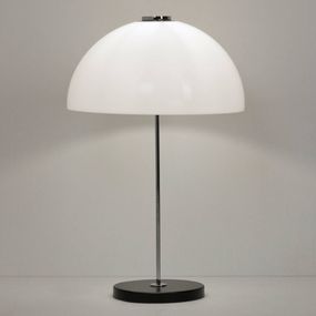 Innolux Kupoli stolná lampa čierny podstavec, Obývacia izba / jedáleň, akryl, oceľ, E27, 35W, K: 60cm