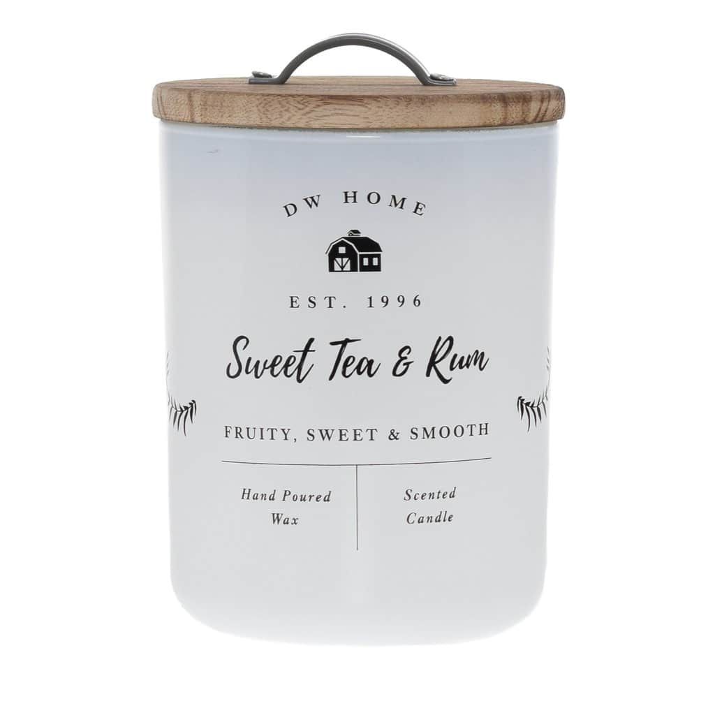 dw HOME Vonná sviečka v skle Sweet Tea & Rum 425 g