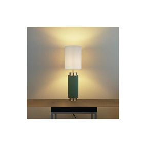 Searchlight EU59041AB - Stolná lampa FLASK 1xE27/60W/230V zelená