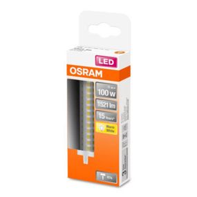 OSRAM LED žiarovka R7s 12W 2 700K, R7s 117.6 mm, 11W, Energialuokka: E, P: 11.8 cm