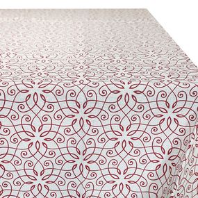 Obrus na stôl bordový s lurexom 90x90 cm - PostelnePrehozy.sk