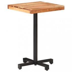 Bistro stôl na kolieskach Dekorhome 50x50x75 cm