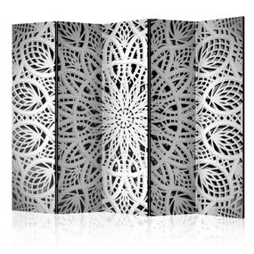 Artgeist Paraván - White Mandala II [Room Dividers]