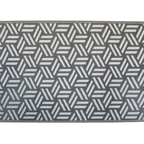 Kondela Vonkajší koberec 120x180 cm Opti Grey