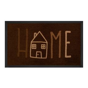 Hnedá rohožka Hanse Home Easy Home, 45 x 75 cm