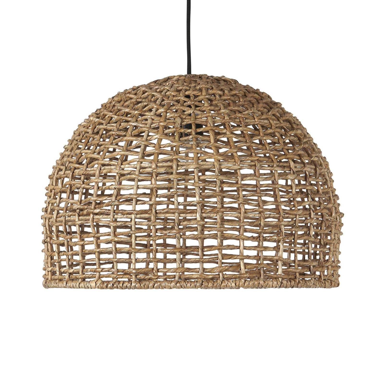 PR Home Cebu závesná lampa vonkajšia Ø 37 cm, vlákna lampakanay, E27, 15W, K: 24cm