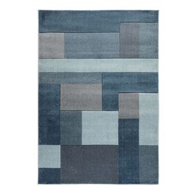 Flair Rugs koberce Kusový koberec Hand Carved Cosmos Denim Blue - 120x170 cm