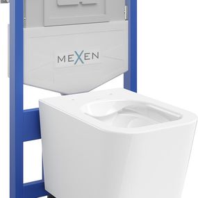 MEXEN/S - WC predstenová inštalačná sada Fenix XS-U s misou WC Teo, biela 6853385XX00