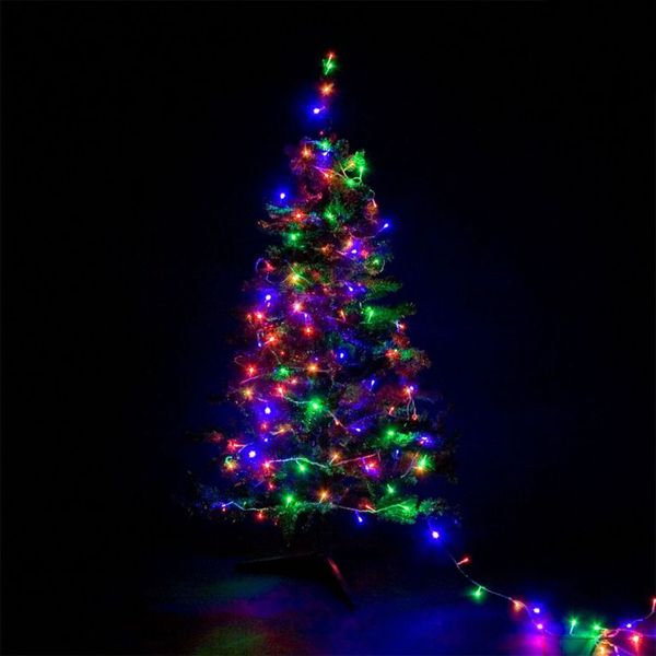 VOLTRONIC Vianočná reťaz 60 m, 600 LED, farebná, ovládač