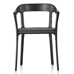 MAGIS - Stolička STEELWOOD CHAIR čalúnená