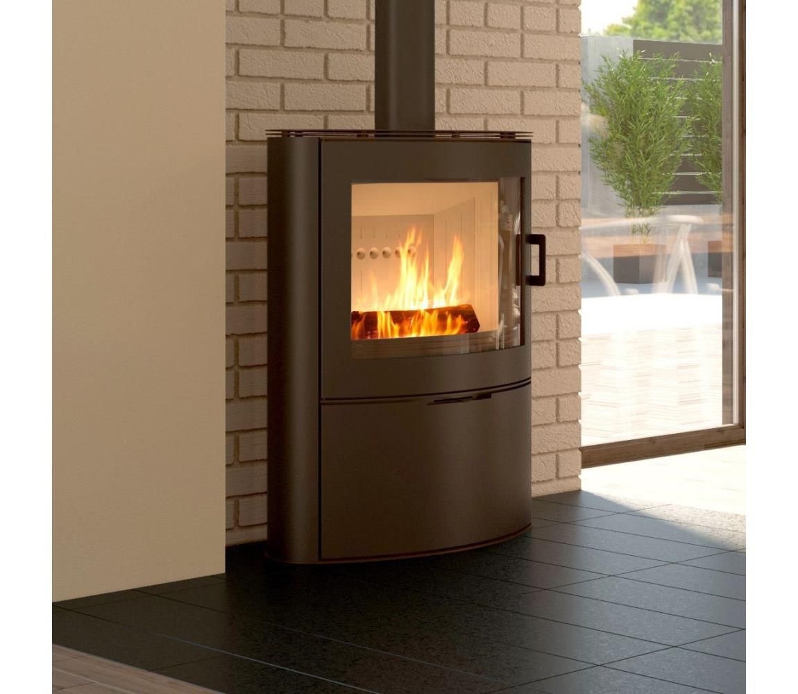 Kratki KOZA/AB/S/2 - Krbové oceľové kachle 10kW 150mm