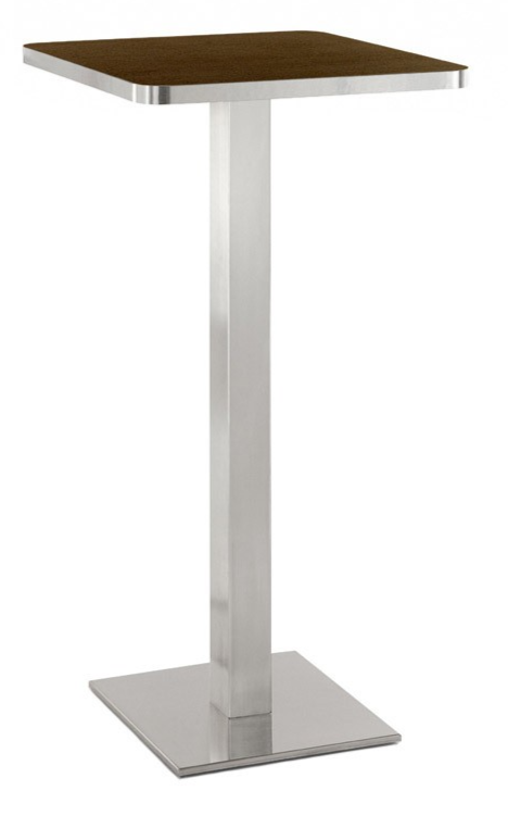 PEDRALI - Stolová podnož INOX 4444 satinato - výška 110 cm