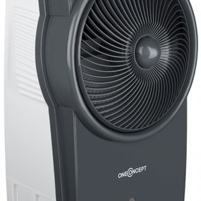 OneConcept Kingcool, ochladzovač vzduchu, klimatický prístroj, ventilátor, ionizátor, šedý (ACO3-Kingcool-B)