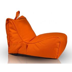 EF2047 Ecopuf Sedací vak Ecopuf - FLAVIO polyester NC9 - Oranžová