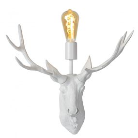 Lucide 47210/01/31 nástenná lampa Extravaganza Caribou 1x40W | E27 - biela, stmievateľná