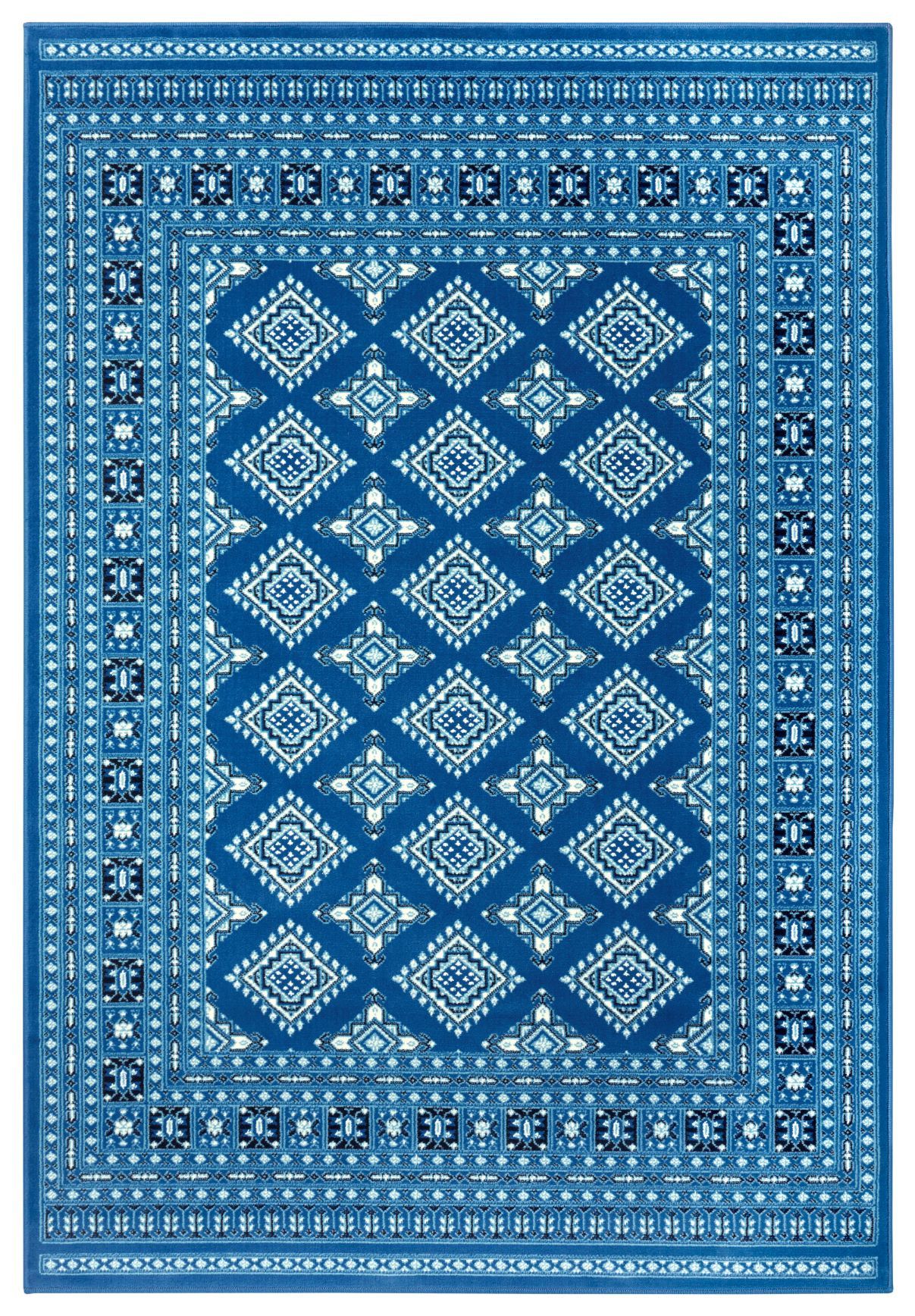 Nouristan - Hanse Home koberce Kusový koberec Mirkan 105502 Jeans Blue - 200x290 cm