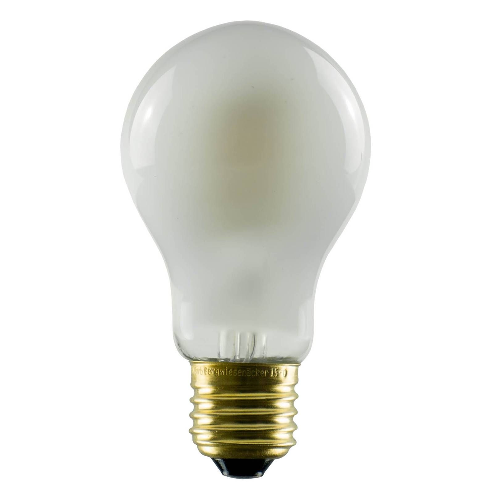 Segula SEGULA LED E27 5W A60 1 900K matná stmievateľná, sklo, E27, 5W, P: 11 cm