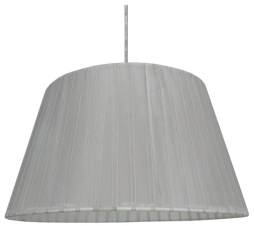 Závesná lampa TIZIANO 1xE27 Candellux Svetlosivá