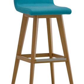 RIM - Barová stolička WITTY s nízkou opierkou