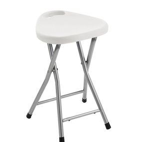 Sapho CO75 kúpeľňová stolička 30x46,5x29,3 cm, biela