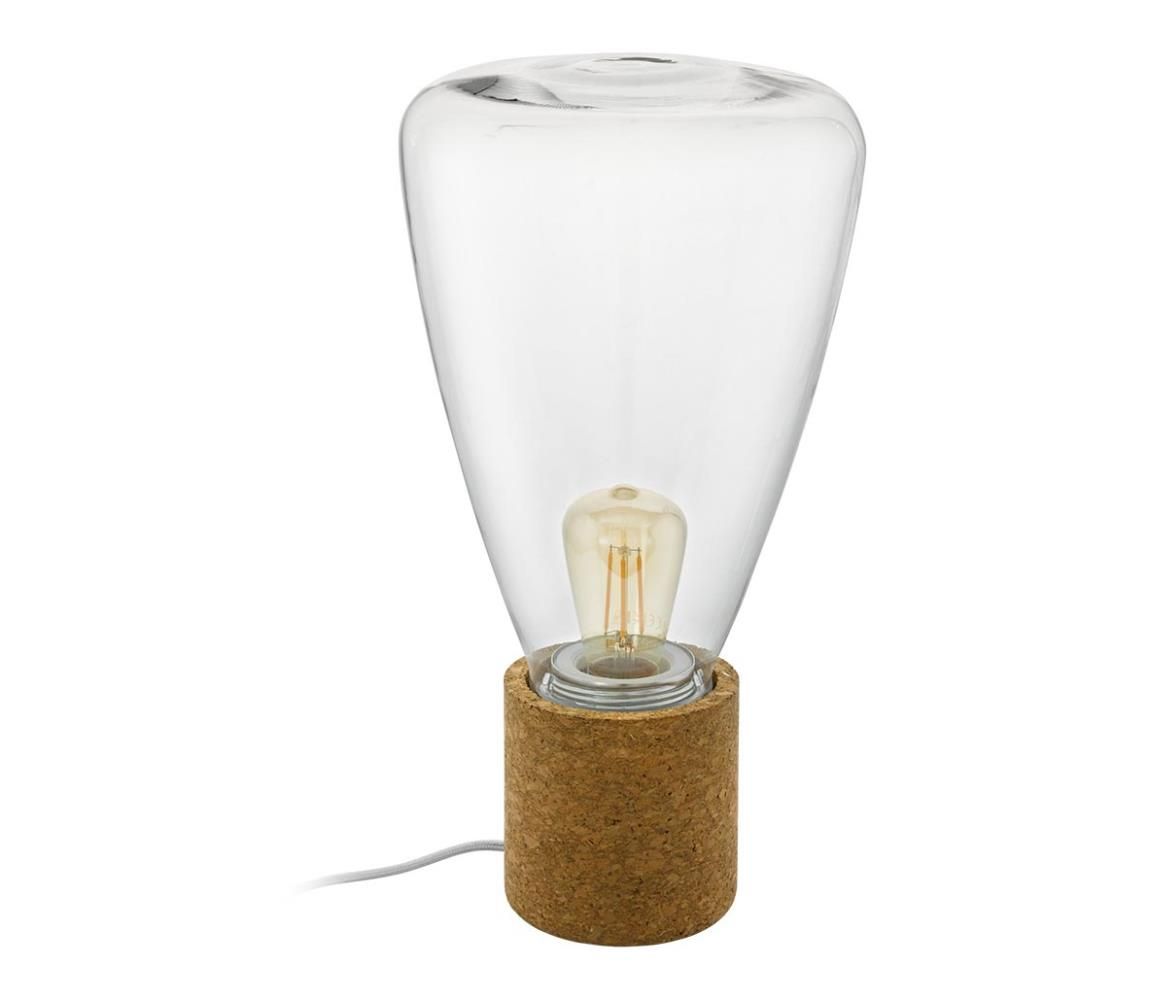 Eglo 97208 - Stolná lampa OLIVAL 1xE27/10W/230V