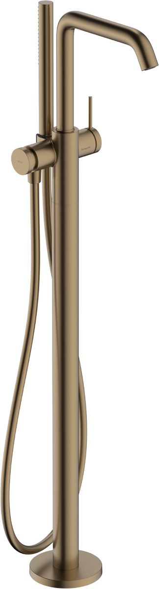Hansgrohe Tecturis S - Páková vaňová voľne stojaca batéria na podlahu, kartáčovaný bronz 73440140