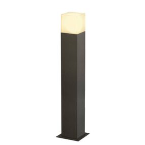 SLV BIG WHITE GRAFIT 60, venkovní stojací lampa, TC-DSE, IP44, antracit, úsporná žárovka, D/Š/V 12/12/60 cm, max. 11 W 231225