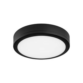 LED2 - LED Vonkajšie stropné svietidlo so senzorom KERY LED/18W/230V IP65 čierna