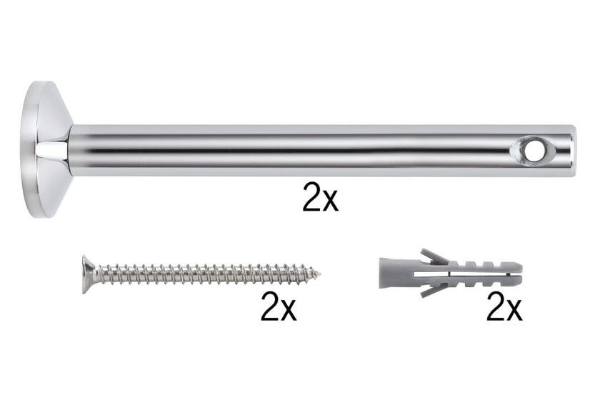 Interierový lištový systém PAULMANN Lankový systém L&E upínák/závěs k našroubování 1 pár 165mm 17824