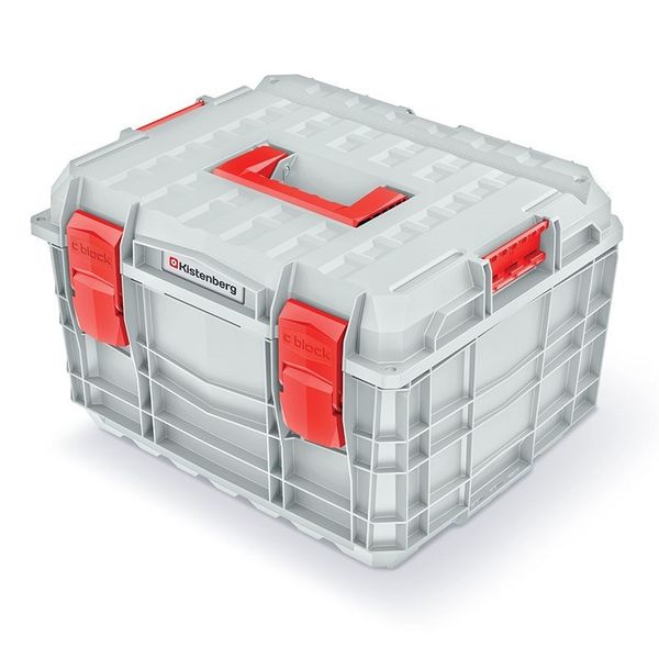 Kufr na nářadí CEBLOCCK PRO 45 x 38 x 29 cm šedo-červený