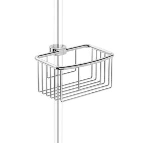 SAPHO - SMART drôtená polička na sprchovú tyč 18-25mm, chróm 76260