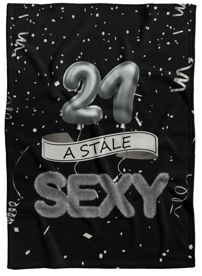 Deka Stále sexy – Čierna (vek: 21, Podšitie baránkom: NE)