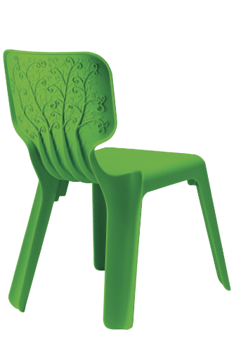 MAGIS - Detská stolička ALMA - zelená