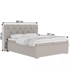 Boxspringová posteľ MORINA Tempo Kondela 180 x 200 cm