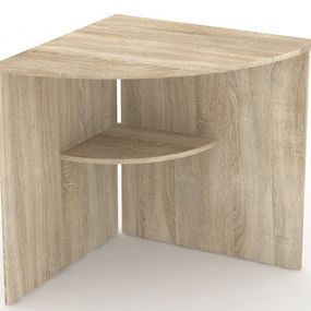 Rohový stôl rea office 66 - dub bardolino