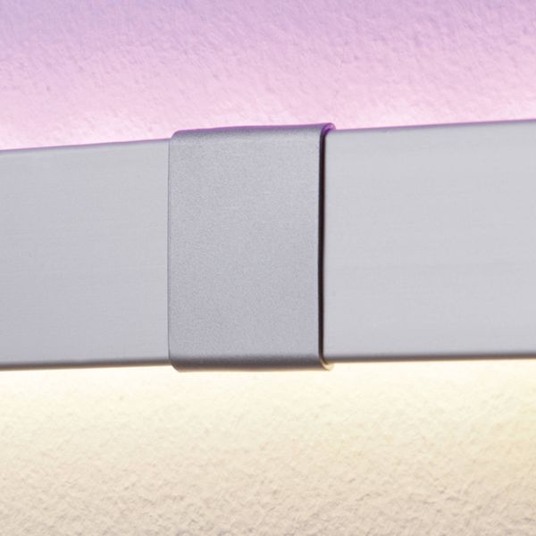 Paulmann Duo Profil Cover 4x balenie pre LED pásik, Obývacia izba / jedáleň, plast, L: 3.5 cm, K: 4.2cm
