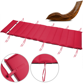 Detex Detex® - elastická podložka na ležadlo do sauny - 7cm hrubá, červená
