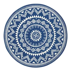 Modrý koberec Hanse Home Celebration Valencia, ⌀ 200 cm