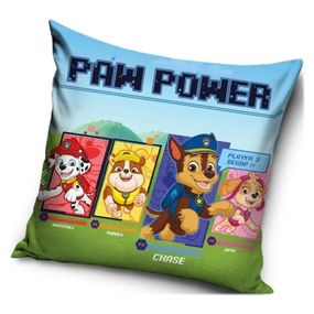 Carbotex · Obliečka na vankúš Tlapková patrola - Paw Power - motív Paw power game - 40 x 40 cm