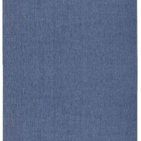 NORTHRUGS - Hanse Home koberce Kusový koberec Twin-Wendeteppiche 103100 blau creme - 80x350 cm