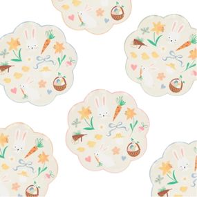 Meri Meri Veľkonočný papierový tanier Easter Icon – set 8 ks