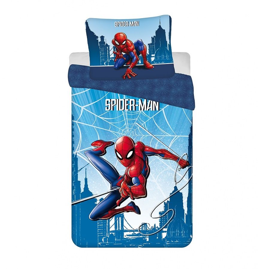 Detské obliečky spider-man blue 04