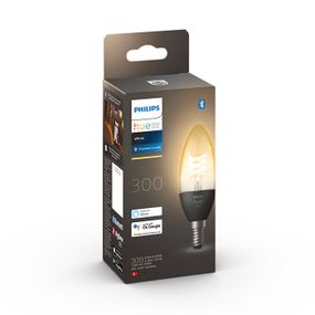 Philips HUE LED White Filament žiarovka E14 4,5W 300lm 2100K sviečka stmievateľná BlueTooth