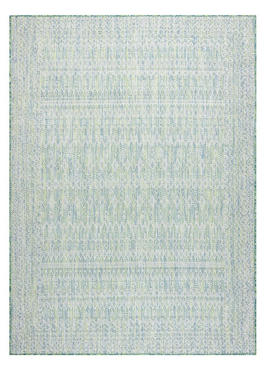 Dywany Łuszczów Kusový koberec Sion Sisal Aztec 22184 green/blue/ecru - 200x290 cm