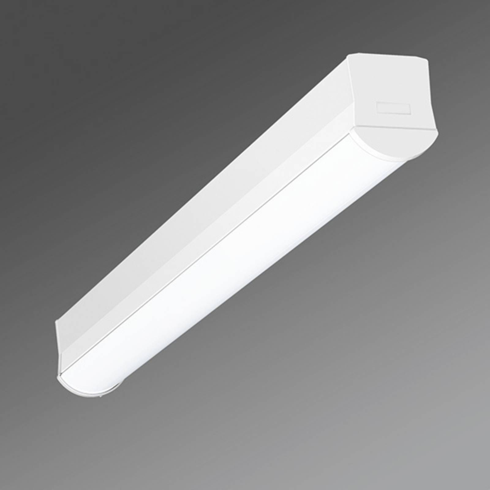 Regiolux Úzke stropné LED svietidlo Ilia-ILG/0600 3 000 K, Chodba, oceľ, plast, 20W, P: 58 cm, L: 5.6 cm, K: 6.6cm