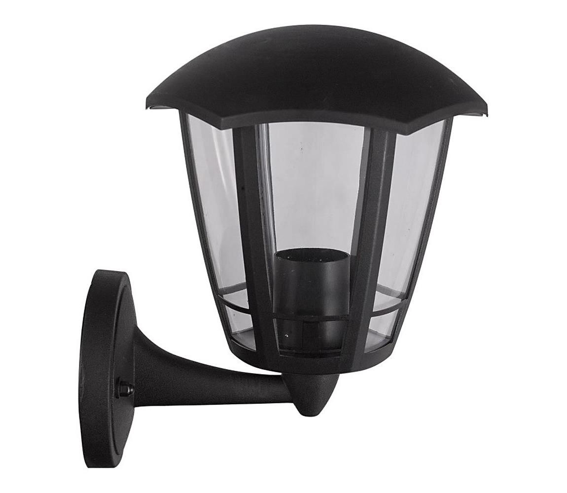 Vonkajšia nástenná lampa 1xE27/42W/230V IP44 čierna