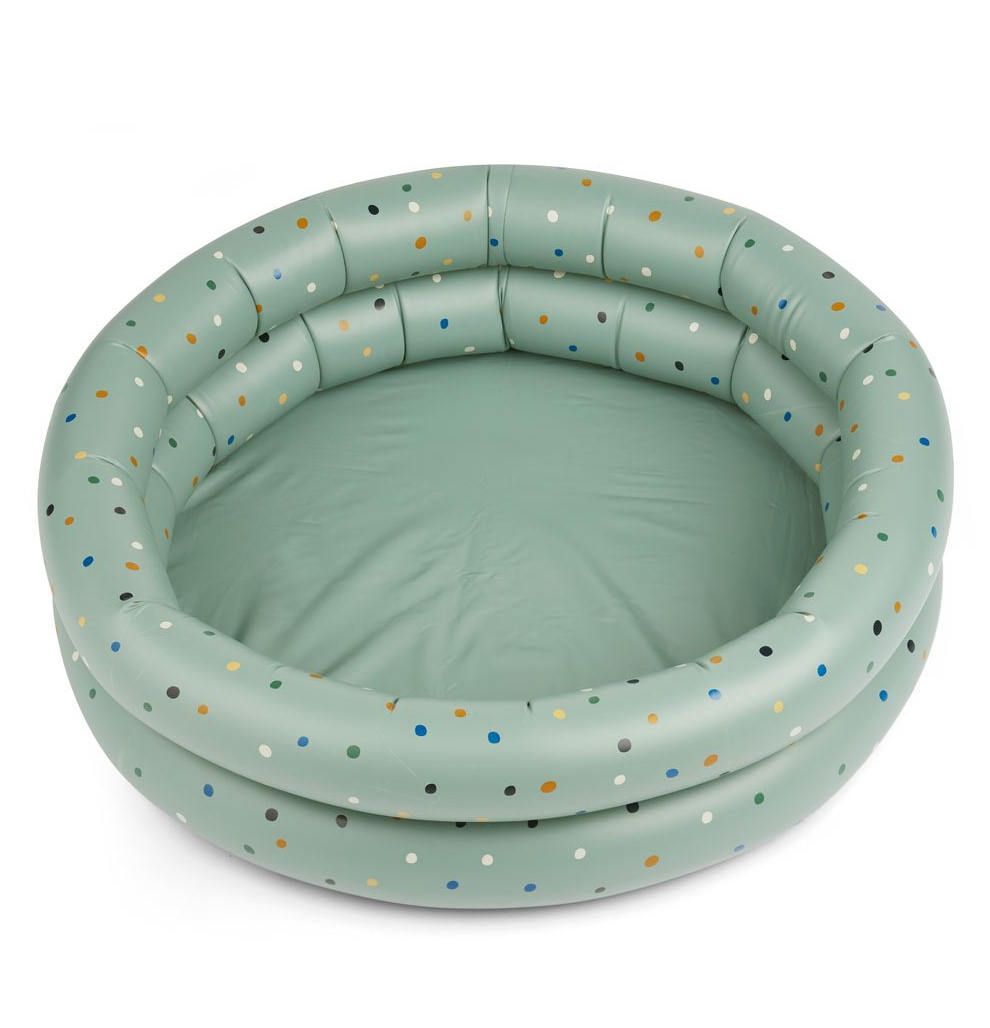 LIEWOOD Nafukovací bazén pre deti Leonore Confetti Peppermint - 80 cm