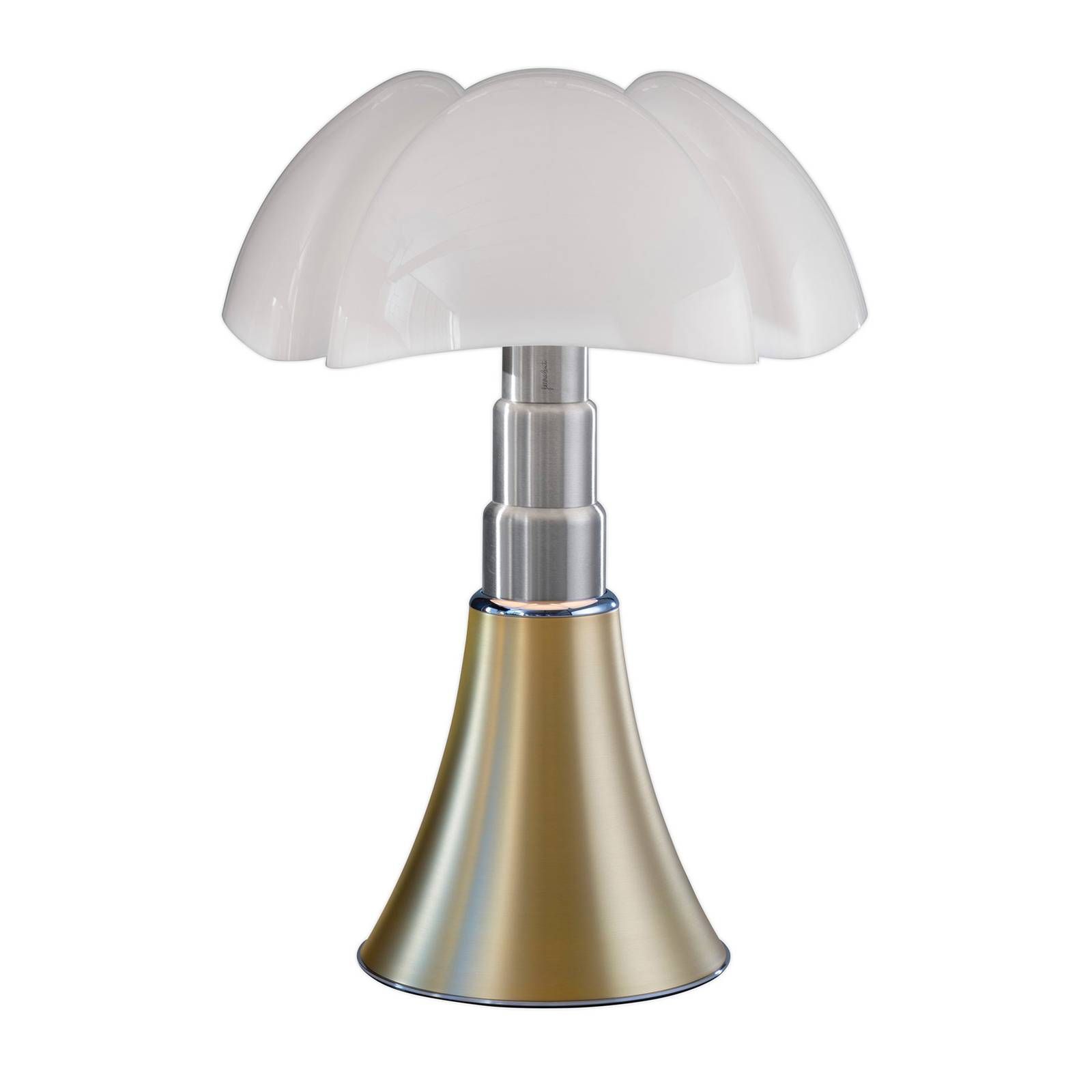 Martinelli Luce Pipistrello E14, mosadz, Obývacia izba / jedáleň, hliník, ušľachtilá oceľ, metakrylát, E14, 5W, K: 86cm