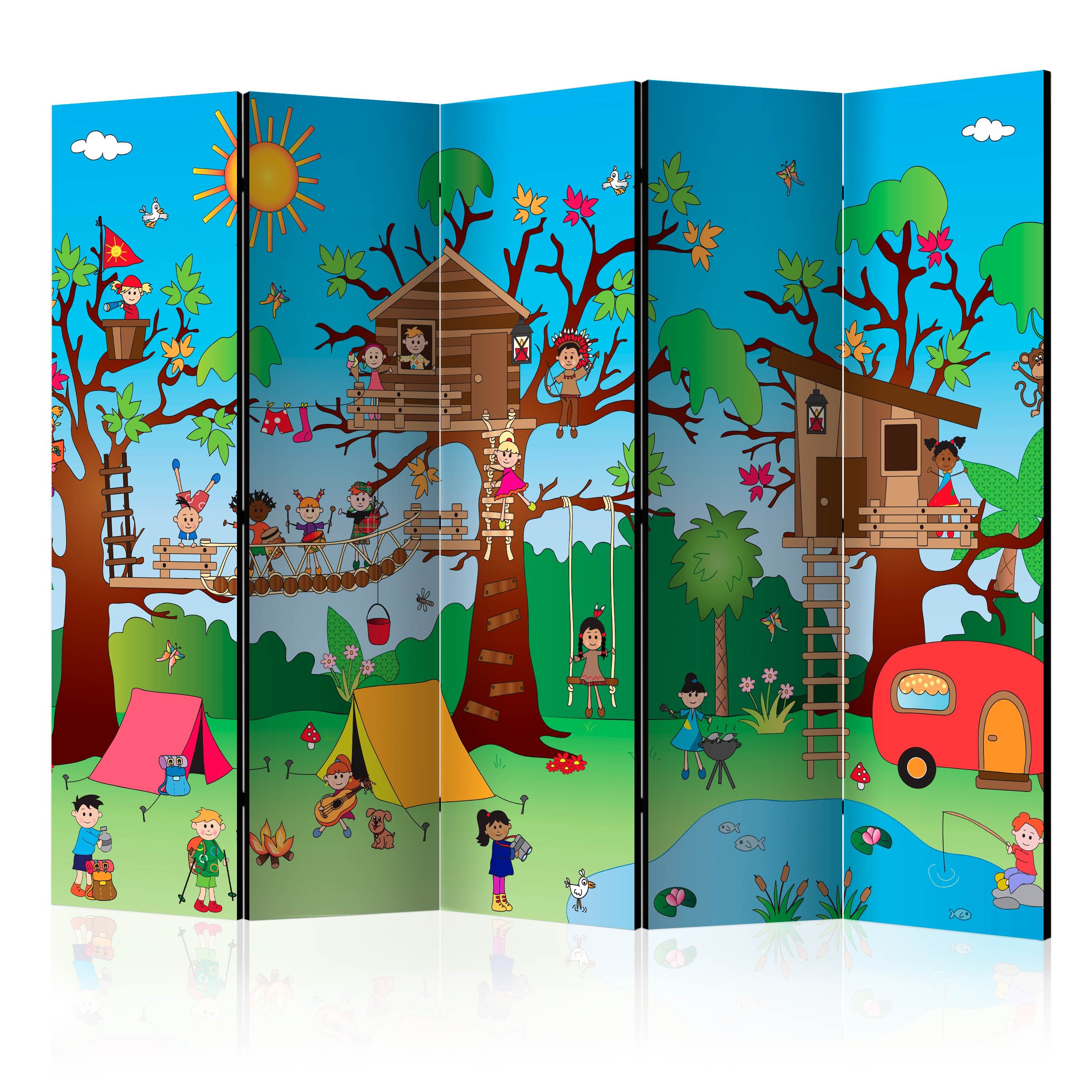 Artgeist Paraván - Happy Children II [Room Dividers]