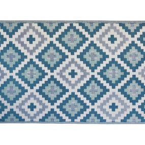 Kondela Vonkajší koberec 120x180 cm Wires Blue